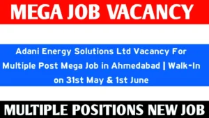 Adani Energy Solutions Ltd Vacancy