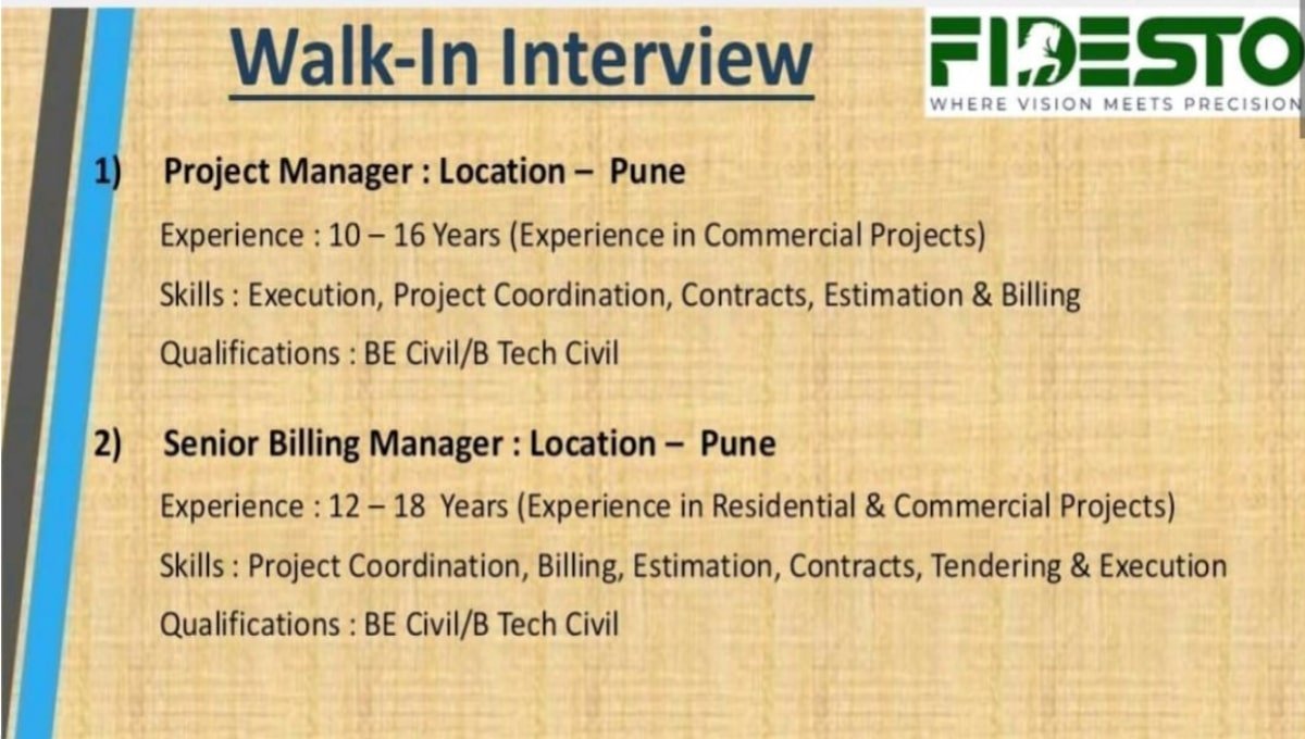 Fidesto Recruitment Drive 2025