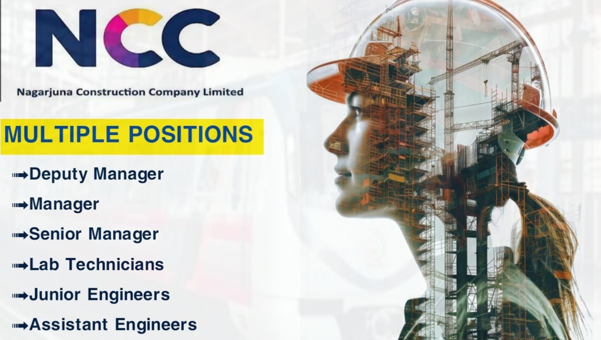 NCC Limited Recruitment 2025