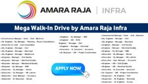 Mega Walk-In Drive by Amara Raja Infra