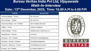 Bureau Veritas Walk-In Interview