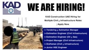 KAD Construction UAE Hiring