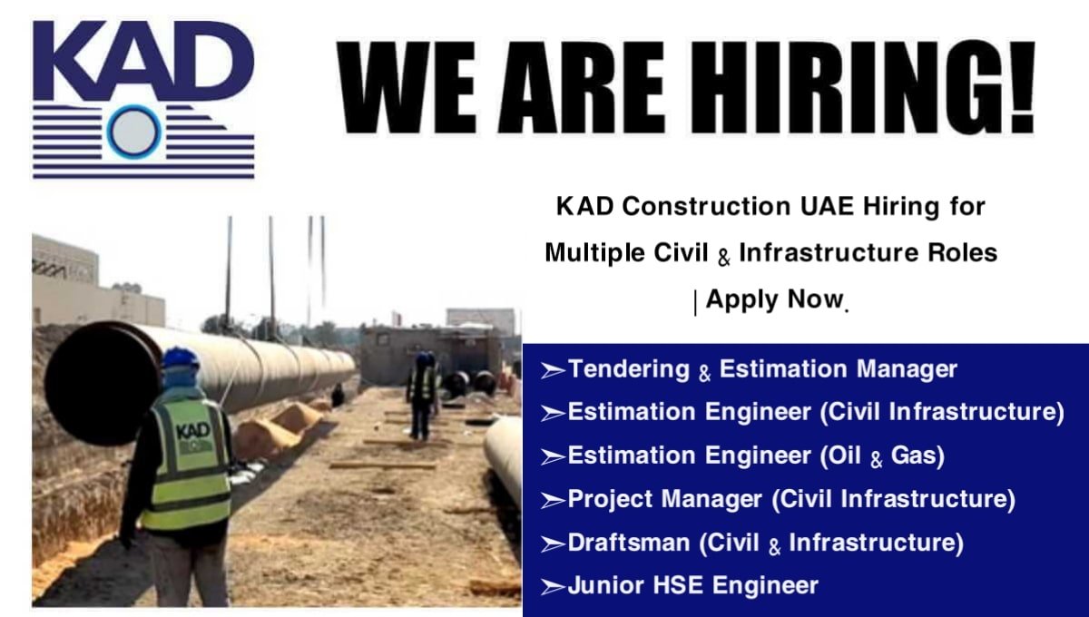 KAD Construction UAE Hiring