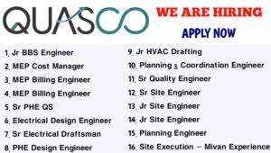 Quasco Hiring 2025