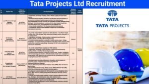 Tata Projects Recruitment