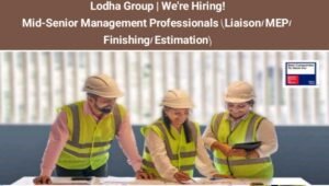 Lodha Group Careers