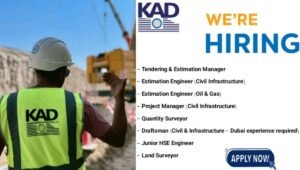 KAD Construction UAE Recruitment 2025