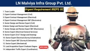 L.N. Malviya Infra Hiring