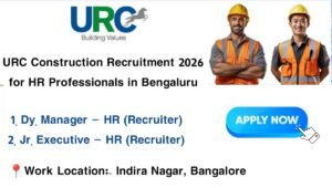 URC Construction Recruitment 2026