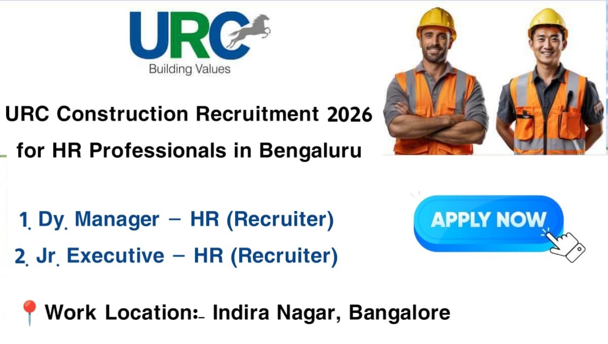URC Construction Recruitment 2026