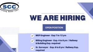 SCC Infrastructure Job Openings