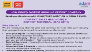 Adani Cement Hiring 2025