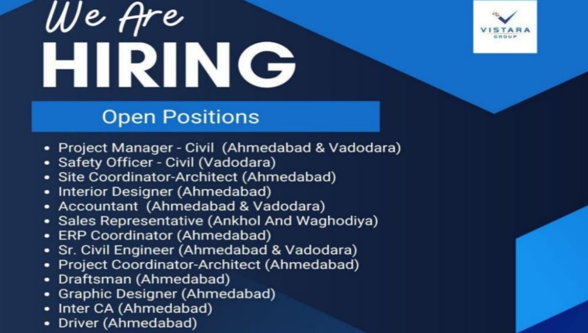 Vistara Group Hiring