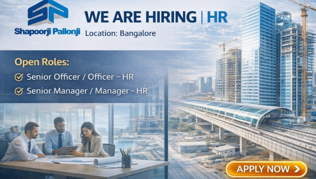 Shapoorji Pallonji Careers 2026