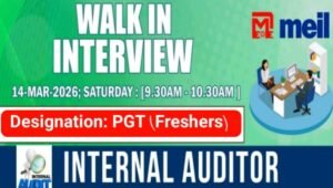 MEIL Group Walk-In Interview