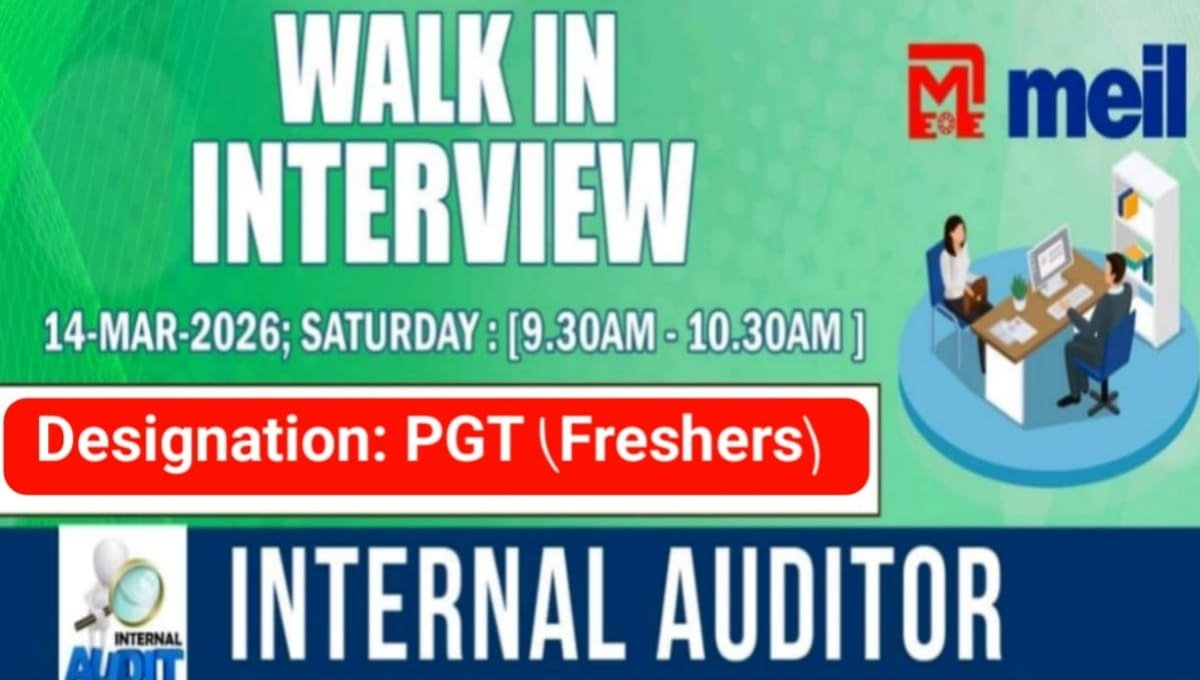 MEIL Group Walk-In Interview