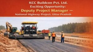 KCC Buildcon Pvt Ltd Hiring