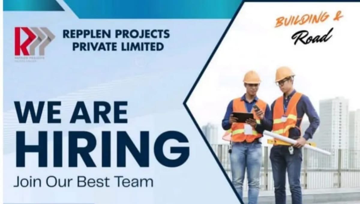Repplen Projects Pvt Ltd Job Opening 2026