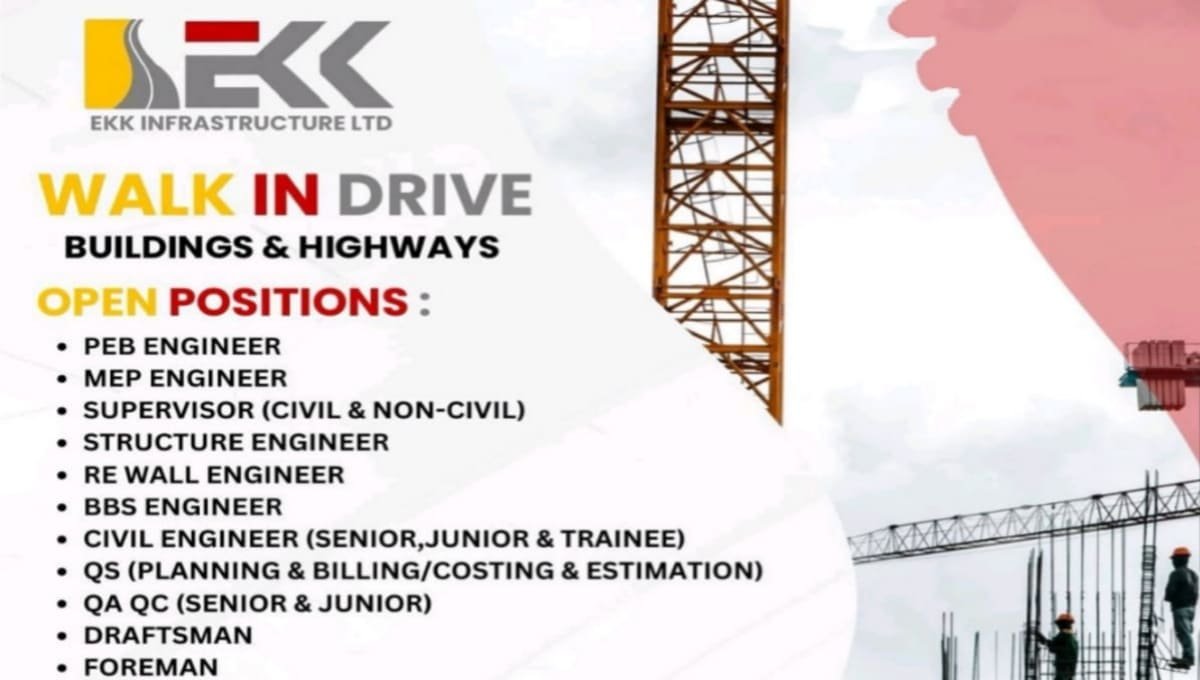 EKK Infrastructure Ltd Walk In Drive