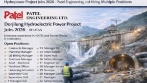 Patel Engineering Recruitment 2026