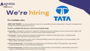Tata Agratas Careers 2026
