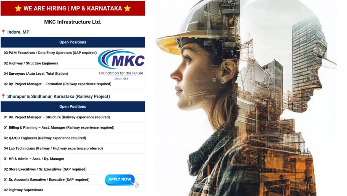 MKC Infrastructure Jobs