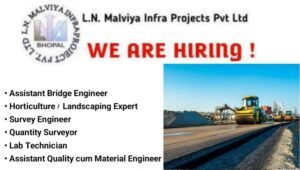 L.N. Malviya Infra Projects Job Opening 2026
