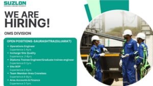 Suzlon Energy Group Job Vacancy 2026