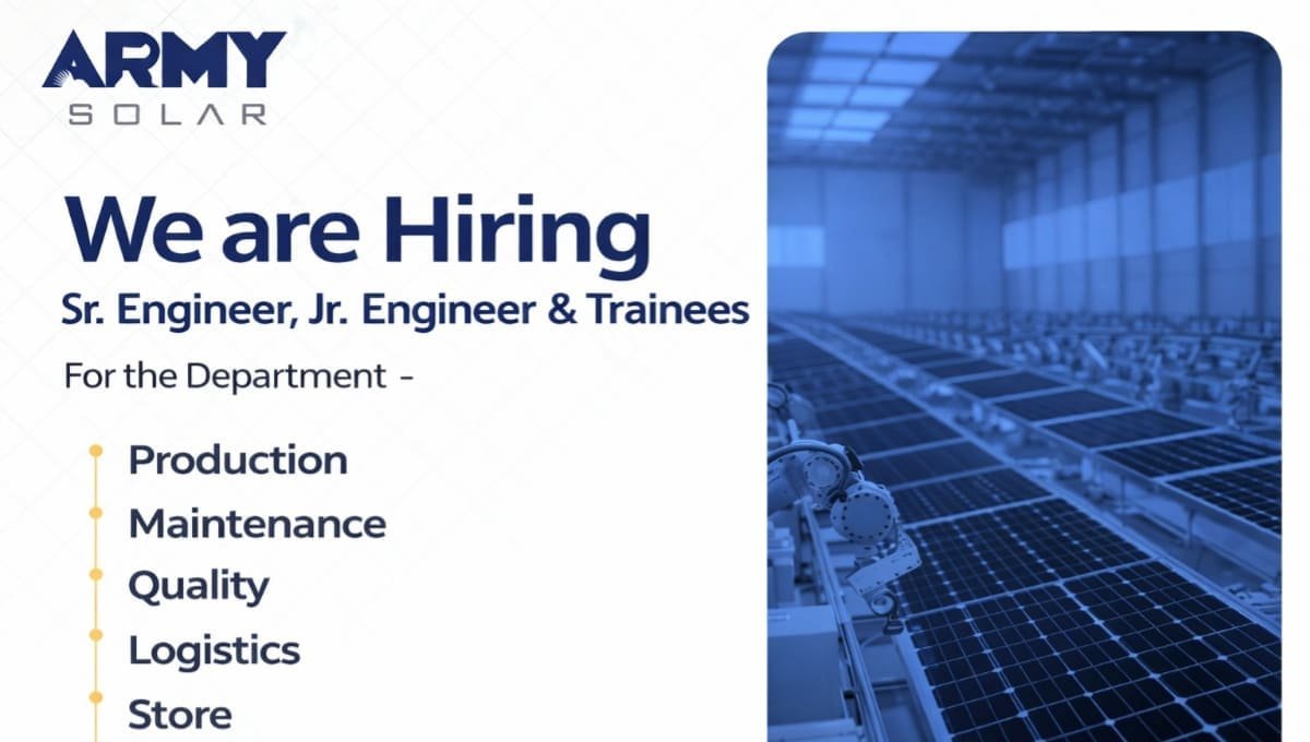 Army Solar Walk-In Interview 2026