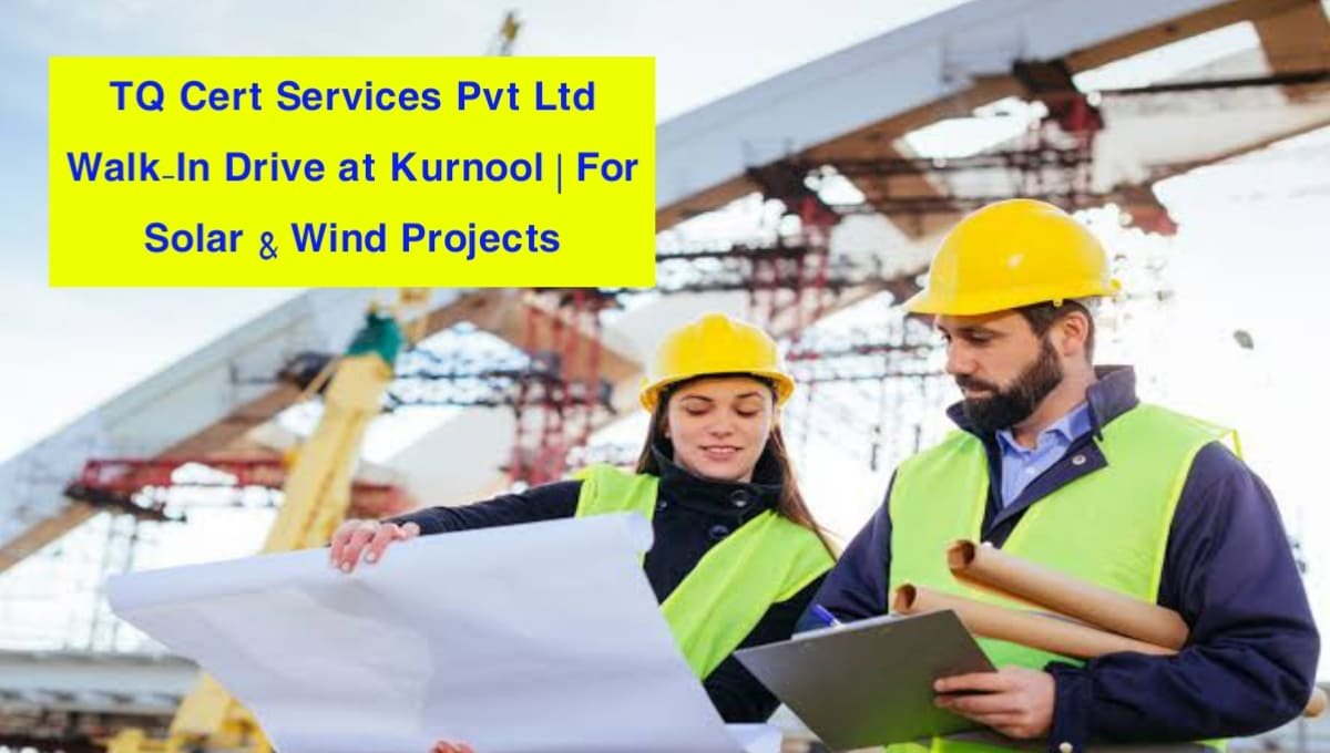 TQ Cert Services Pvt Ltd Walk-In Drive