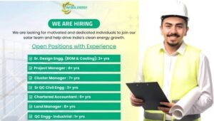 InfiSol Energy Limited Hiring 2026