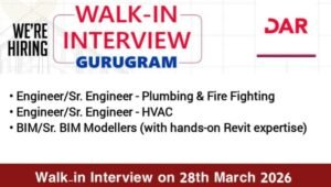 DAR Engineering Walk-In Interview 2026