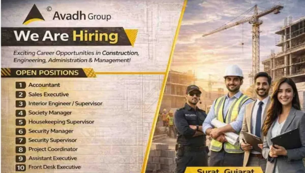Avadh Group Recruitment 2026