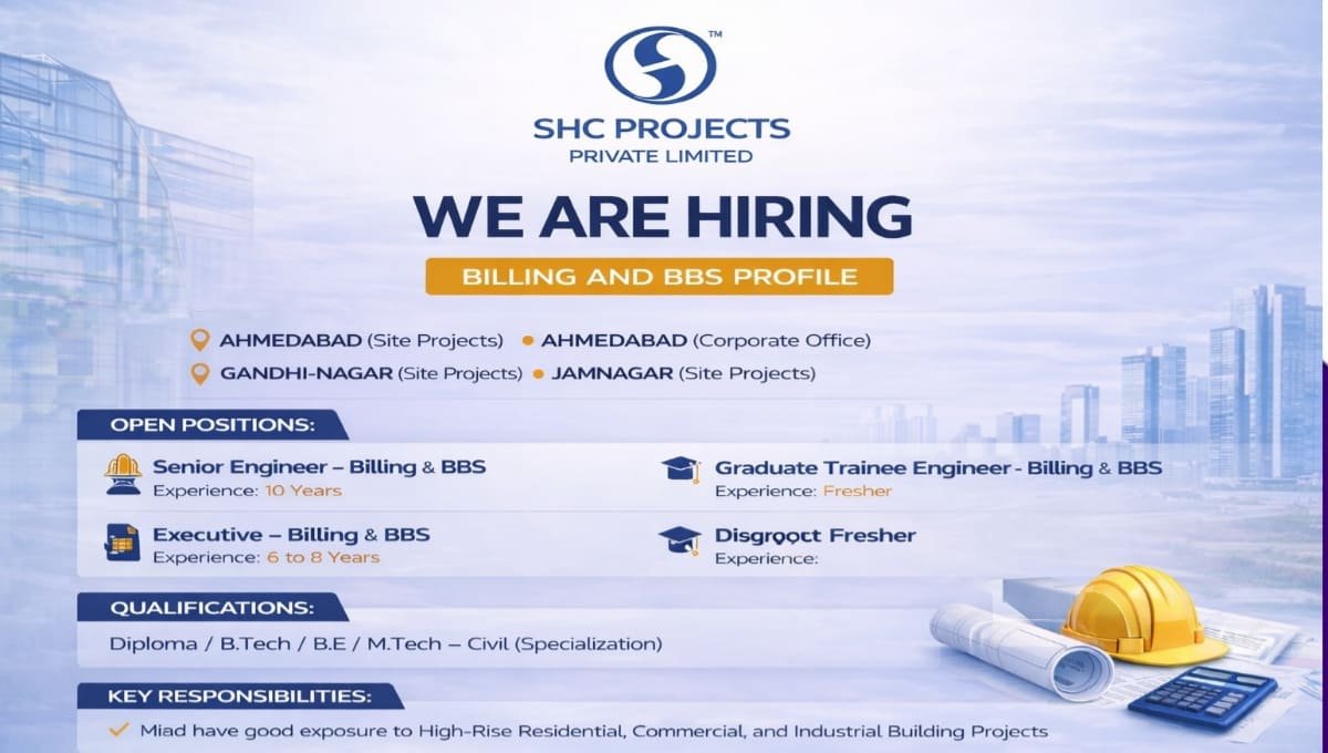 SHC Projects Recruitment 2026