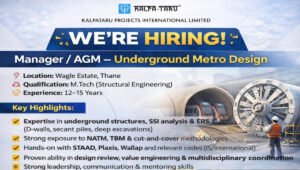 Kalpataru Projects Job Opening 2026