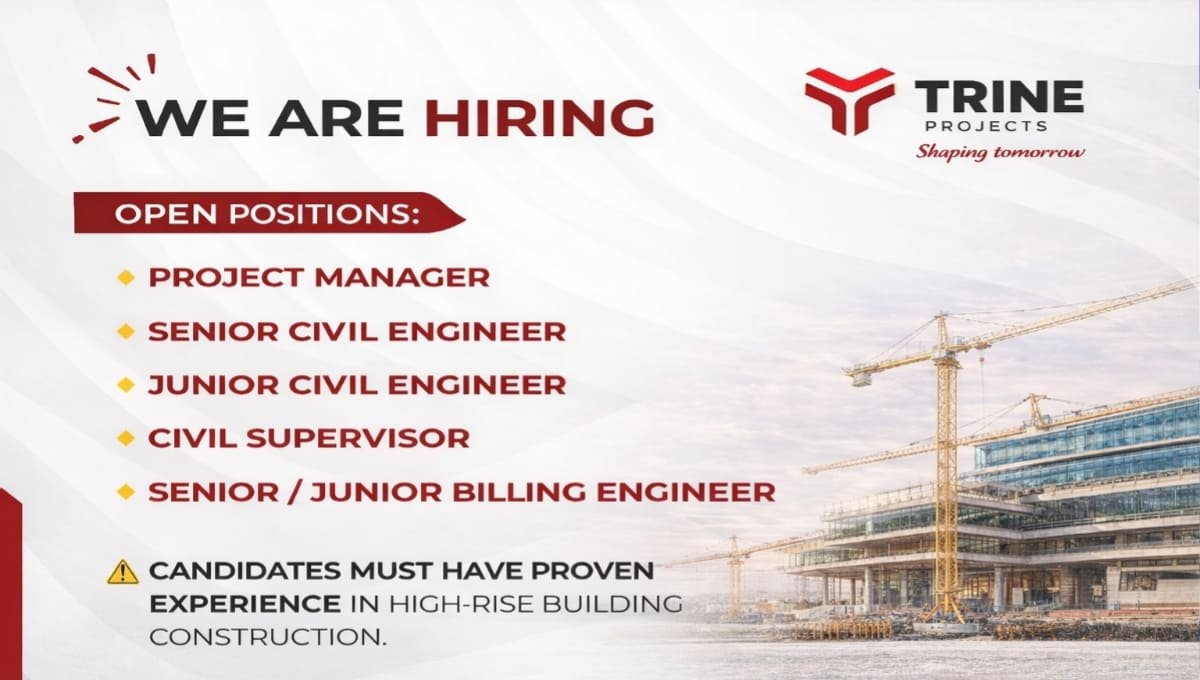 Trine Projects India Pvt Ltd Hiring 2026