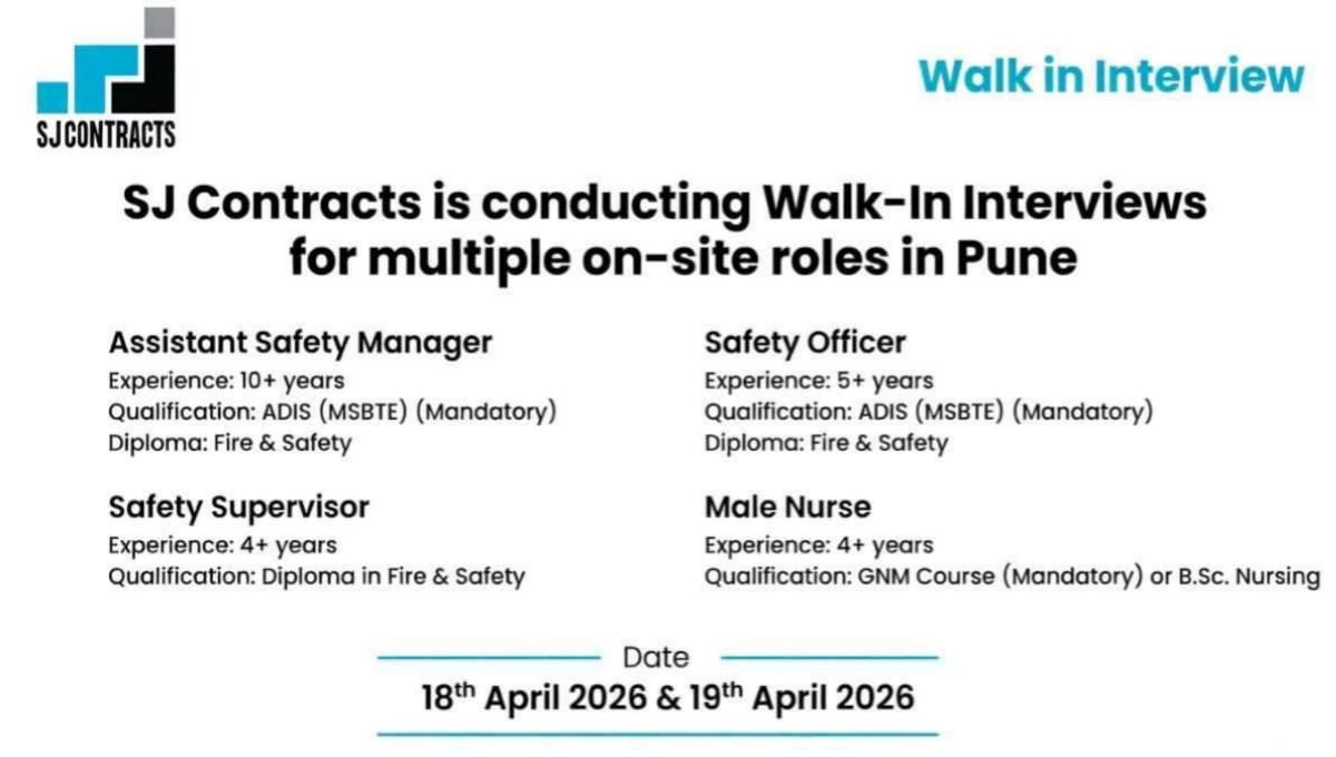 SJ Contracts Walk-In Interview