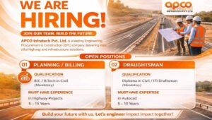 APCO Infratech Hiring 2026