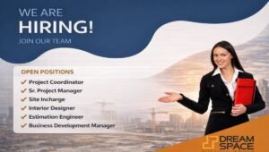 Dream Space India Recruitment 2026