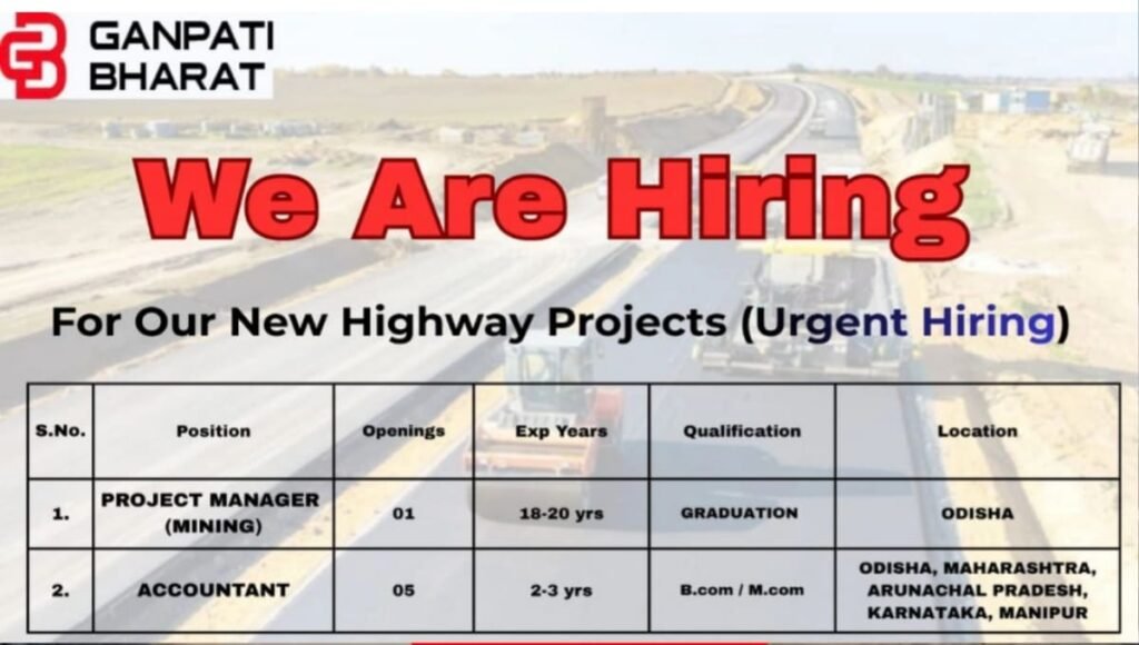 Ganpati Bharat Careers