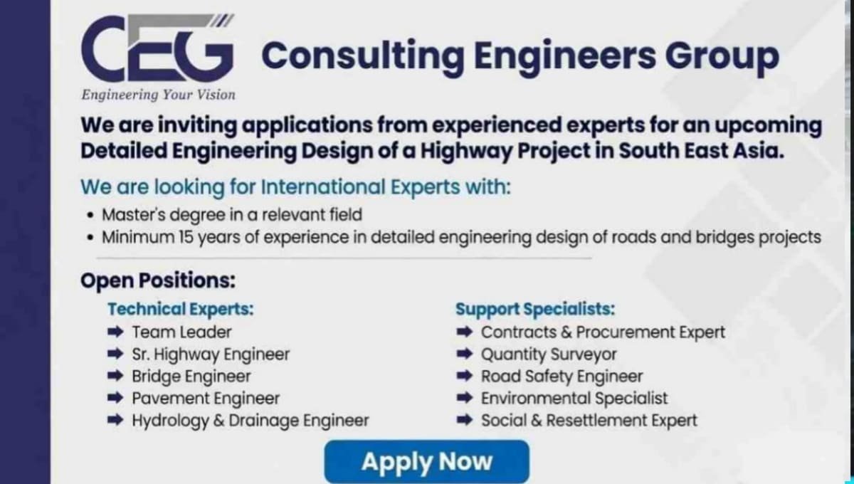 Consulting Engineers Group Jobs 2026