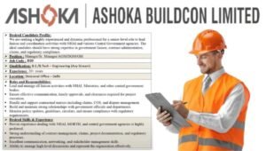 Ashoka Buildcon Recruitment 2026