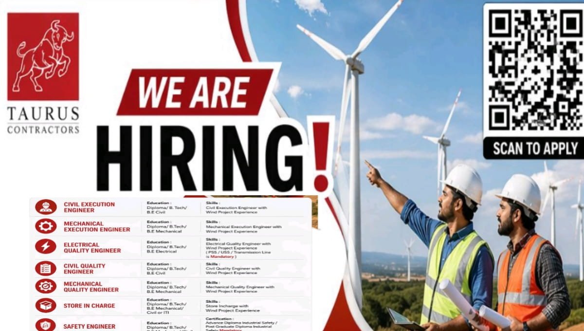 Taurus Contractors Hiring 2026