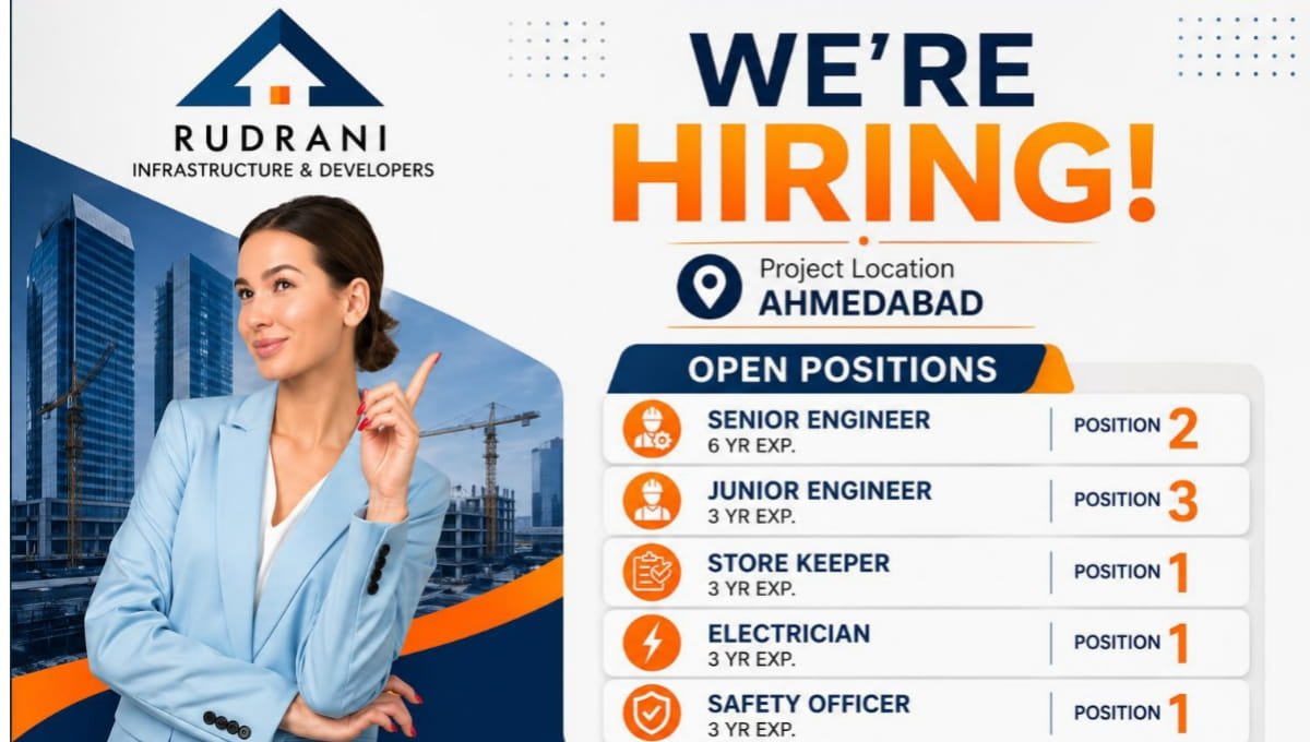 Rudrani Infrastructure Hiring 2026