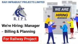 Ravi Infrabuild Projects Limited Hiring