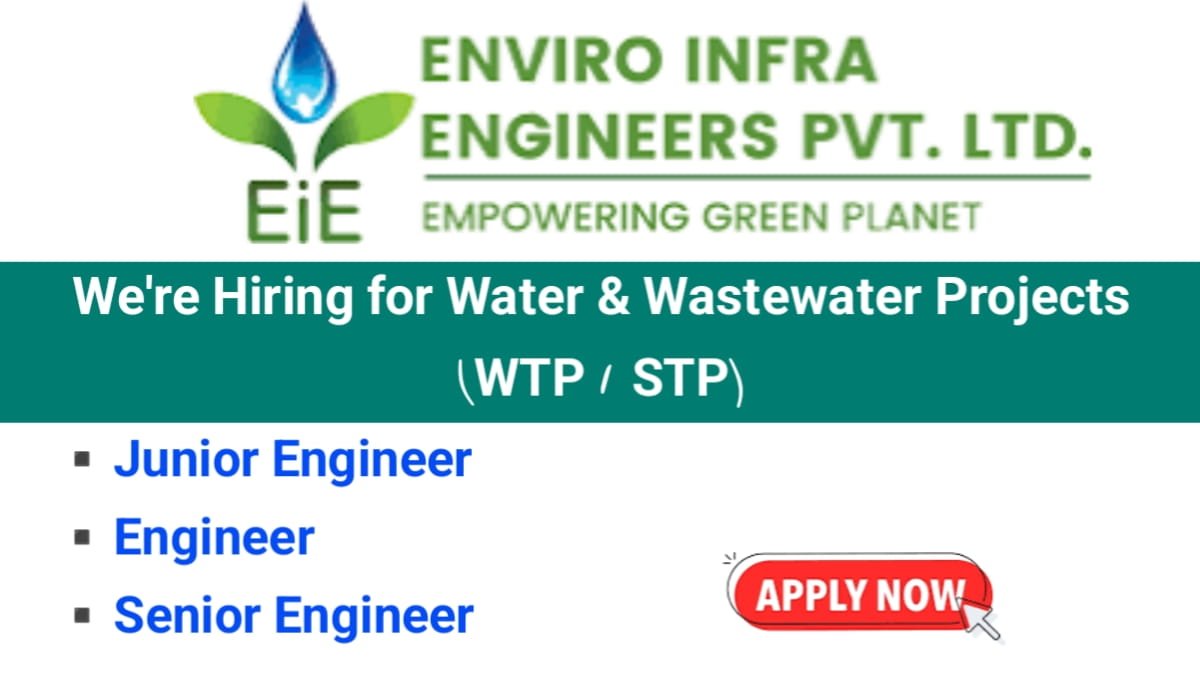 Enviro Infra Engineers Ltd Hiring