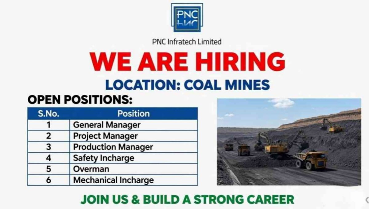 PNC Infratech Ltd Recruitment 2026