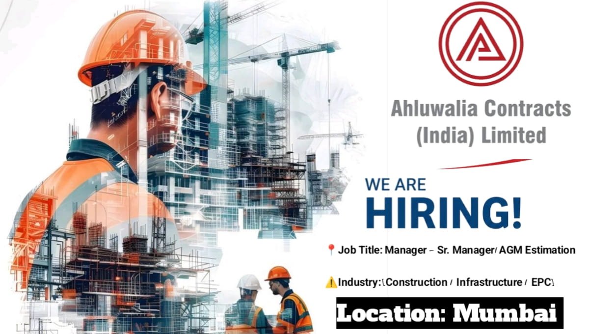 Ahluwalia Contracts Urgent Hiring