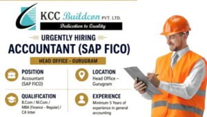Urgent Accountant Job in Gurugram