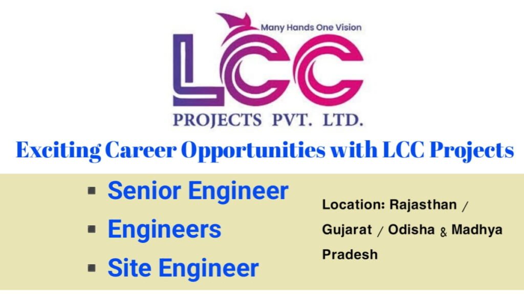 LCC Projects Ltd Hiring 2026